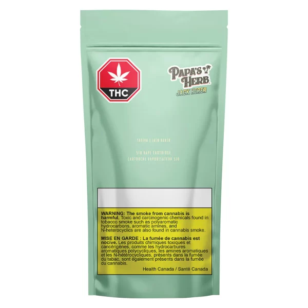 Papa's Herb - Jack Herer 510 Vape Cart 1G - Image 2