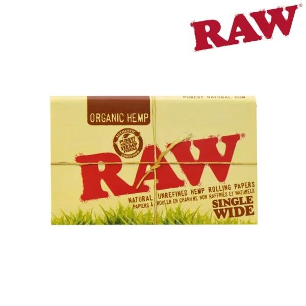 RAW ORGANIC HEMP SINGLE WIDE