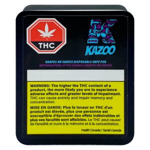 Kazoo - Grapes On Skates THC Disposable Vape 1G