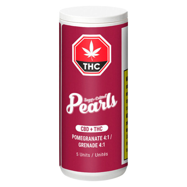 PEARLS - Pomegranate 4:1 CBD/THC  5X3.5g