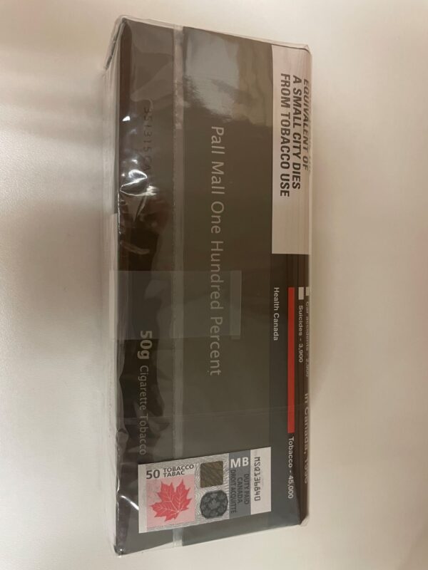 PALL MALL ONE HUNDRED PERCENT 50g