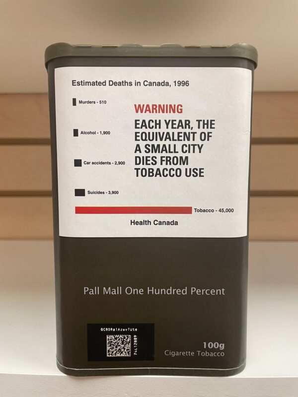 PALL MALL ONE HUNDRED PERCENT 100g