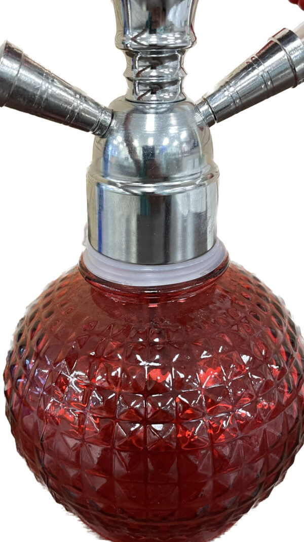 Medium Size Hookah (Red) - Image 3