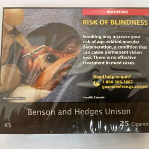 Benson and Hedges Unison KS 25Pk