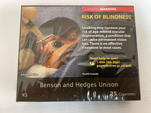 Benson and Hedges Unison KS 25Pk