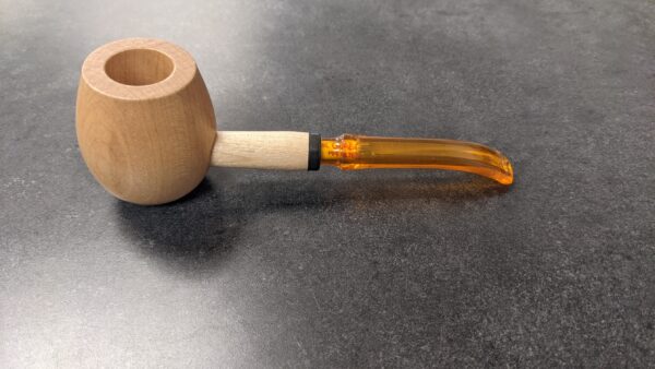Wooden cigar pipe