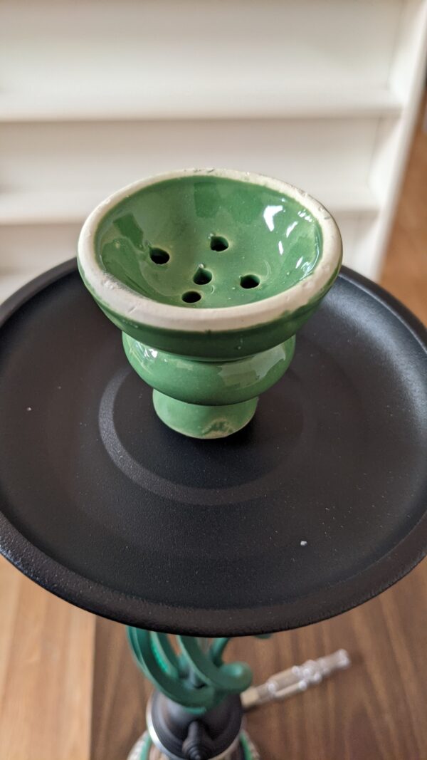 Green/Black Big Hookah - Image 2