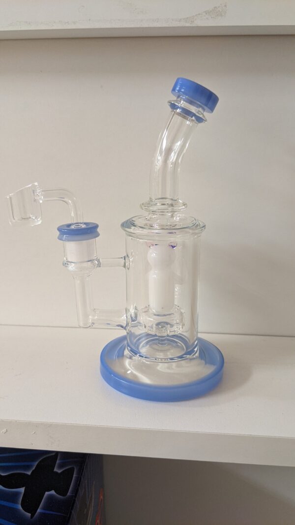 GLASS 8" BLUE DAB RIG - Image 2
