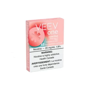 VEEV ONE CORAL PINK Pods