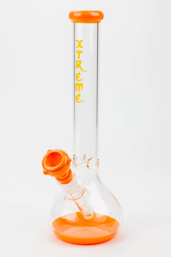 XTREME ORANGE 12" GLASS BONG