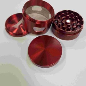 4 Part Grinder - Red