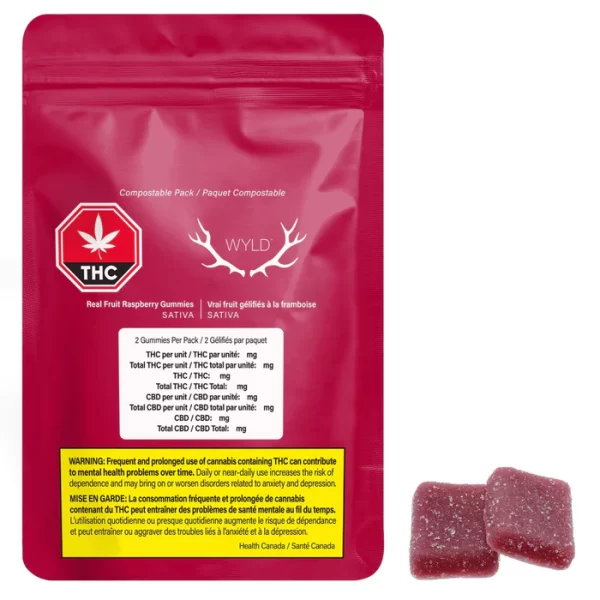 WYLD – Raspberry Sativa 2X4G