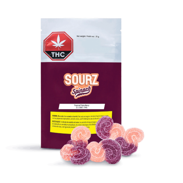 Spinach - Tropical Tripple Berry 5X5G