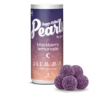 Pearls - Blackberry Lemonade 5X3.5G CBN:CBD:THC