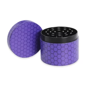 Honeycomb Print - 4-Piece Grinder - 2"