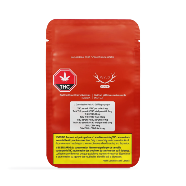 WYLD - Sour Cherry Indica 2X4G