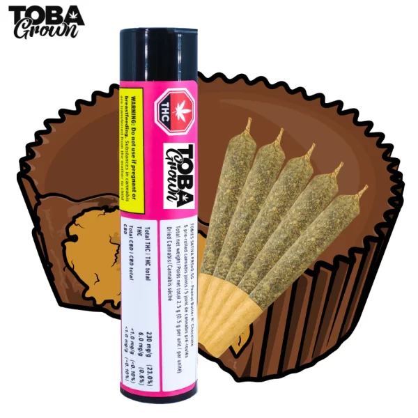 Toba Grown - Tobies Sativa PR5X0.5G