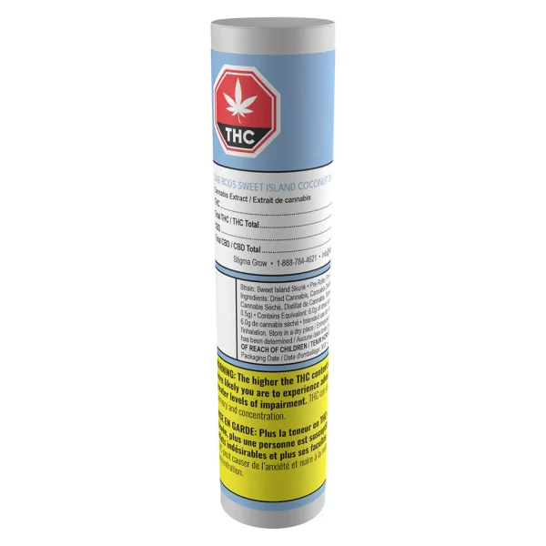 Dab Bods - Sweet Island Coconut PR3X0.5G - Image 2