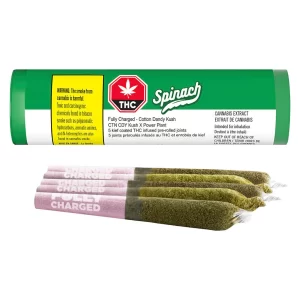Spinach - Fully Charged  CottonDandy Kush Infused  PR5X0.5G