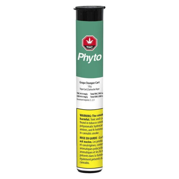Phyto - Grape Stomper 510 Vape Cart 1G - Image 2