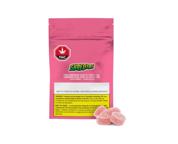 SHRED'EMS - Pink Lemonade Yuzu THCV+THC 4X4.5G