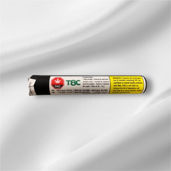 T8C - Tropicolada 510 Vape Cart 1G - Image 2