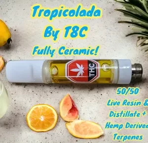 T8C - Tropicolada 510 Vape Cart 1G