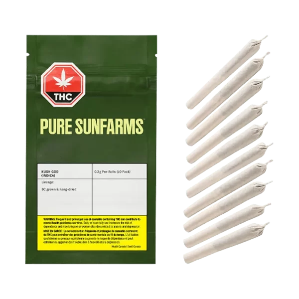 Pure SunFarms - Kush God PR10X0.3G