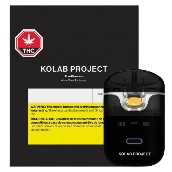 Kolab Project - Pure Diamonds THC Disposable Vape 1G - Image 2