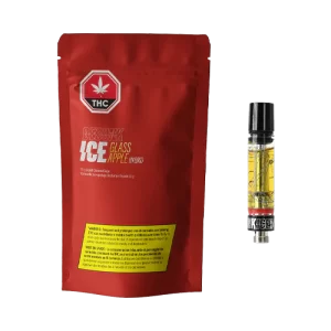 Debunk - Ice Glass Apple Liquid Diamond 510 Vape Cart 1G