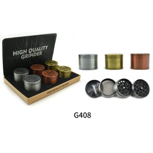 4 Part 2″ Aluminum Grinder