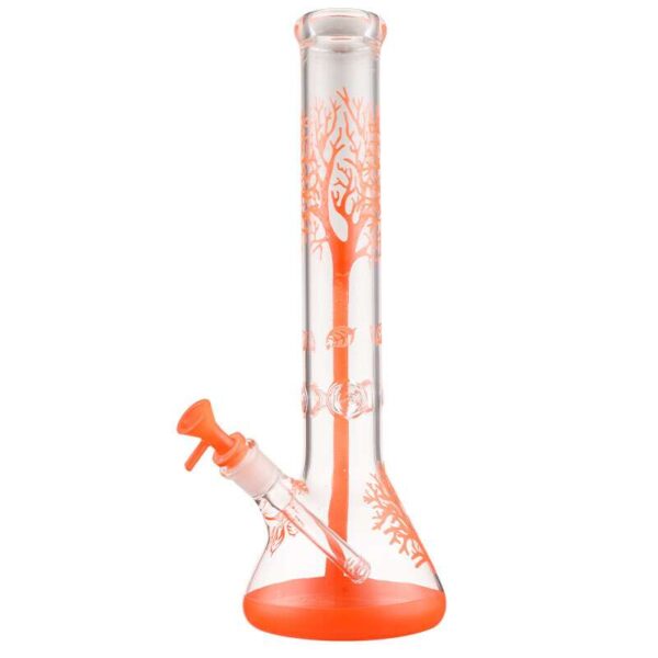 15″ Glass Tree Bong with Bowl (AK062) - Image 3