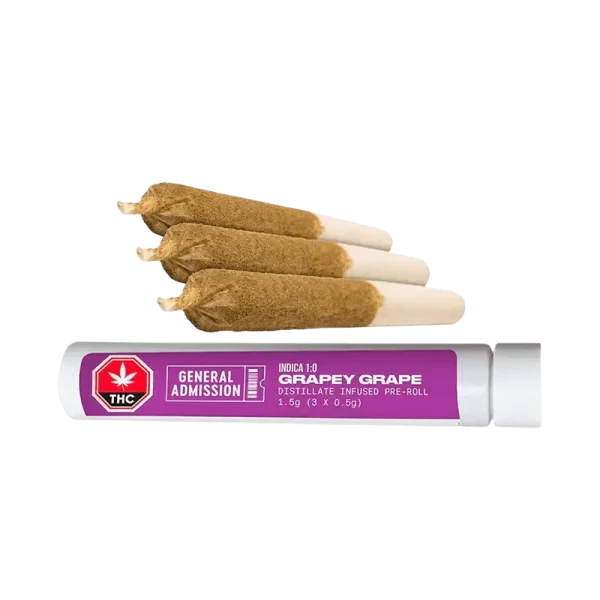 General Admission - Grapey Grape Distillate Infused PR3X0.5G - Image 2