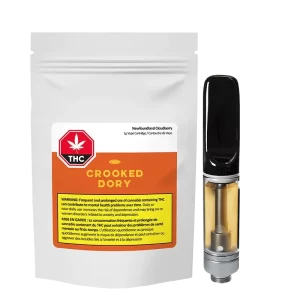 Crooked Dory - Fruit Punch 510 Vape Cart 1G