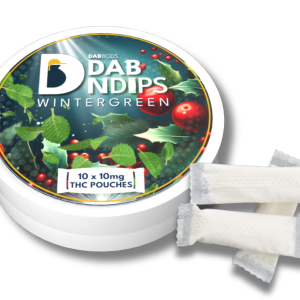 Dab Bods - Dab N Dips | Wintergreen THC Pouches