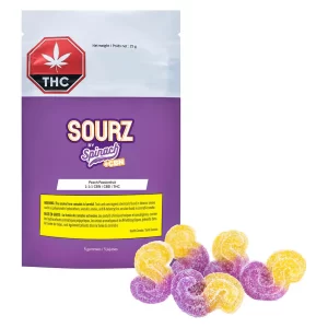 Sourz Spinach - Peach Passionfruit 5X5G