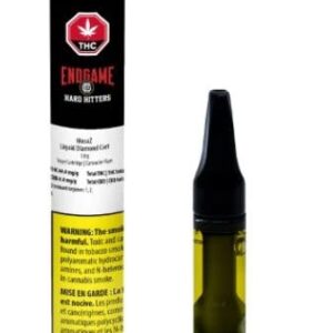 Endgame - Hard Hitter Mosaz Liquid Diamond 510 Vape Cart 1G