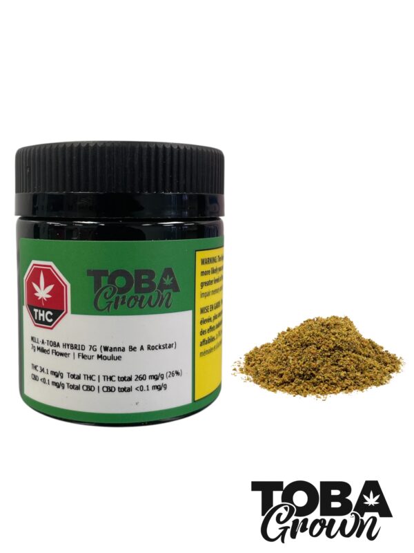 Tobagrown - Wanna Be A Rockstar (Pre-Milled) 7G