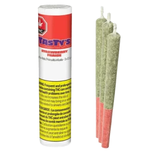 Tasty's - Strawberry Diamond Infused PR3X0.5G