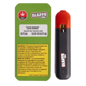 Bold Glazed - Cactus Quencher Liquid Diamond THC Disposable 1G