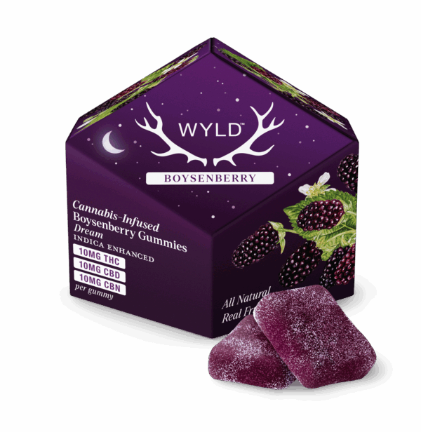 WYLD - Boysenberry 2X4G CBD:THC:CBN