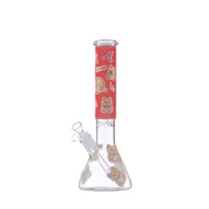 14″ 4MM Glass Beaker Bong