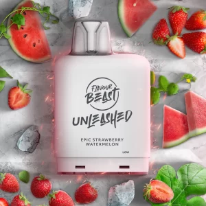 Flavour Beast Level X Unleashed Boost G2 Pods - Epic Strawberry Watermelon (Iced) 25K