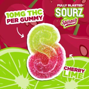 Sourz Spinach - Fully Blasted Cherry Lime 1X5G
