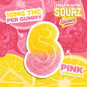 Sourz Spinach - Fully Blasted Pink Lemonade 1X5G