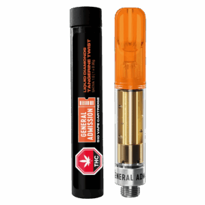 General Admission - Tangerine Twist Liquid Diamond 510 Vape Cart 0.95G