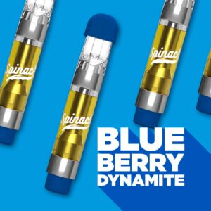 Spinach - Blueberry Dynamite Liquid Diamond 510 Vape Cart 1G