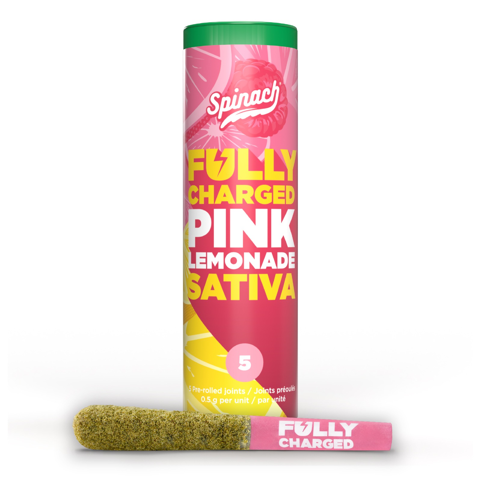 Spinach - Fully Charged Pink Lemonade Infused PR1X0.7G