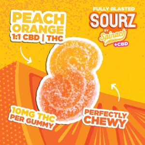 Sourz Spinach - Fully Blasted Peach Orange 1X5G