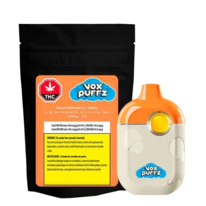 VoxPuffz - Peach Melonberry THC Disposable Vape 1.2G